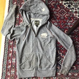 Roots Zip-up Sweatshirt Hoodie
